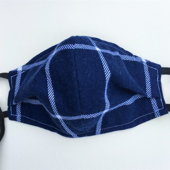 Michigan Wolverines Face Mask New Reversible Plaid - Picture 8 of 8